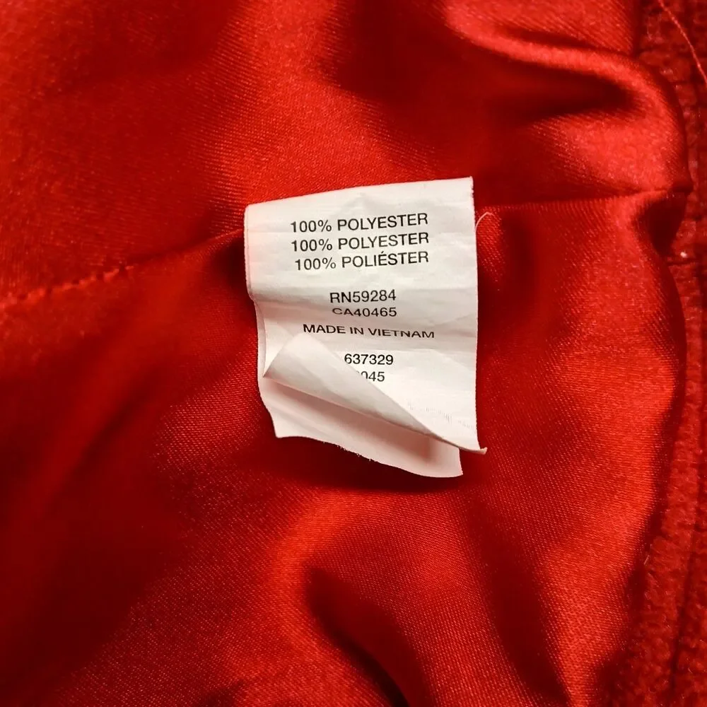 The Children's Place Baby Girl Red Peacoat Size 6-9 Months Winter Christmas